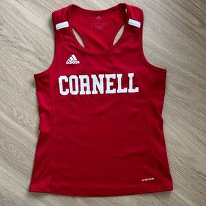 Adidas Red Cornell Aeroready Racerback Tank